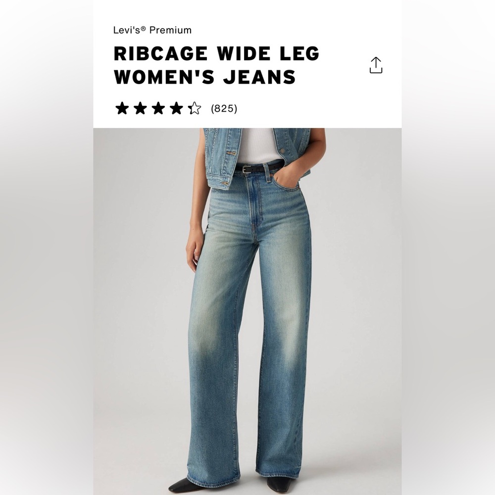 Levi's Ribcage  Flare Jeans